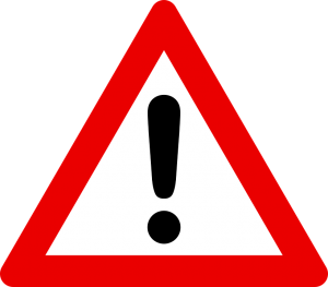 Risk sign